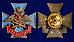 Знак в бархатистом футляре За заслуги ВКС  8