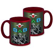 Кружка бойцы ВДВ Краповая)