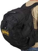 Армейский тактический рюкзак с нашивкой Военно-морской флот (Черный)