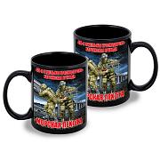 Кружка 40 отдельная Краснодарско-Харбинская бригада Морской пехоты (Черная)