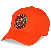 Военная кепка с термотрансфером Потомственный казак (Оранжевый)