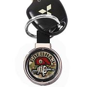 Двухсторонний Брелок для ключей Спецназ Росгвардии (Черный)