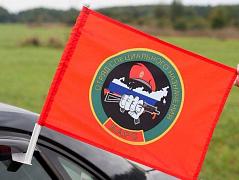 Флаг на машину с кронштейном Спецназ ВВ Барс