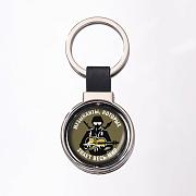 Двухсторонний Брелок для ключей Музыканты, которых знает весь мир (Черный)