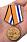 Медаль в бордовом футляре За участие в Главном военно-морском параде 7