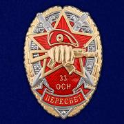 Знак 33 ОСН Пересвет