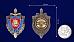 Знак в бархатистом футляре Ветеран уголовного розыска МУР 9