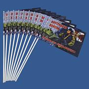 Набор флажков Победишь себя, будешь непобедим! Внутренние войска (10 штук)