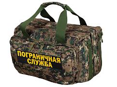 Армейская сумка-рюкзак Пограничная Служба( Камуфляжный микс)