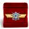 Знак в бархатистом футляре МО РФ Классная квалификация Специалист 3-го класса 2
