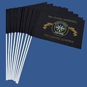 Флажок настольный Войска связи с девизом (10 штук)