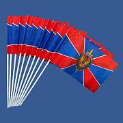Флажок в машину с присоской ФСБ (10 штук)