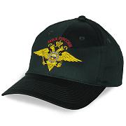 Военная кепка с вышивкой МВД  России (Темно-зеленая)