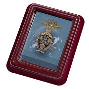 Знак Лучший сотрудник криминальной полиции в наградной коробке с удостоверением в комплекте