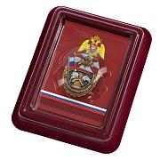 Знак За службу в Росгвардии в наградной коробке с удостоверением в комплекте