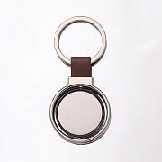 Двухсторонний брелок для ключей (Коричневый)