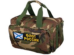 Армейская сумка-рюкзак Флот России (Камуфляж Woodland)