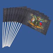 Флажок в машину с присоской с девизом РВиА (10 штук)