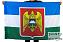 Флаг Кабардино-Балкарии с гербом 1