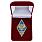 Знак в бархатистом футляре об окончании Михайловской военной артиллерийской академии 1