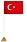 Настольный флаг Турция 1