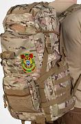 Рейдовый рюкзак с вышитым шевроном Пограничных Войск (Камуфляж Multicam)
