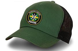 Военная кепка Войска связи с сеткой (Зеленая)