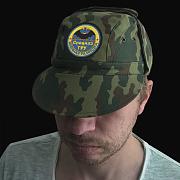Армейская кепка с шевроном Спецназ ГРУ, Военная разведка (Камуфляж)
