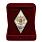 Знак в бархатистом футляре об окончании Михайловской ВАА 2