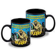 Кружка 11 отдельная гвардейская десантно-штурмовая бригада ВДВ (Черная)