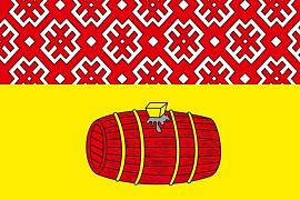 Флаг Вельского района Архангельской области