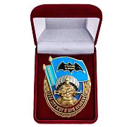 Знак в бархатистом футляре За службу в ОРП Атырау - Казахстан