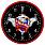 Настенные часы с символикой ПВО  2