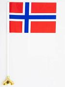 Флажок настольный Норвегии