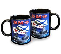 Кружка Корабли ВМФ (Черная)