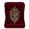 Знак в бархатистом футляре Ветеран службы КГБ-ФСБ 2