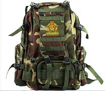 Тактический рюкзак с нашивкой Погранвойска (Камуфляж Woodland)