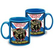 Кружка Где мы, там – Победа! (Голубая)