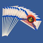 Настольный флажок 810-я отдельная гвардейская ордена Жукова бригада Морской пехоты (10 штук)