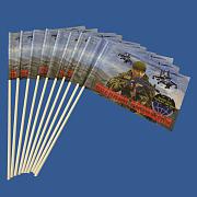 Флажок настольный Военный Разведчик (10 штук)