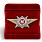Знак в бархатистом футляре Росгвардии Квалификационное звание Мастер 2