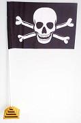 Флажок настольный Пиратский с костями