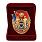 Знак в бархатистом футляре За службу в милиции 2