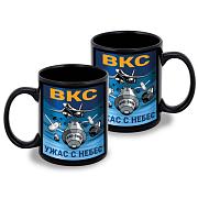 Кружка ВКС Ужас с небес (Черная)