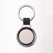 Двухсторонний брелок для ключей (Черный)