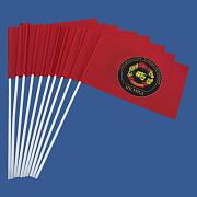 Флажок в машину с присоской Спецназ ВВ с девизом (10 штук)