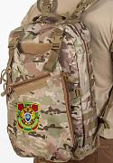 Тактический рюкзак с вышитым шевроном Пограничных Войск (Камуфляж Multicam)