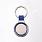 Двухсторонний брелок для ключей (Синий) 1