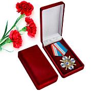 Медаль в бархатистом футляре Орден Морская пехота - 310 лет (на колодке)