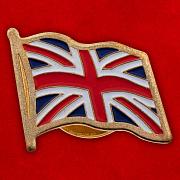 Значок Британский флаг (zn-740)